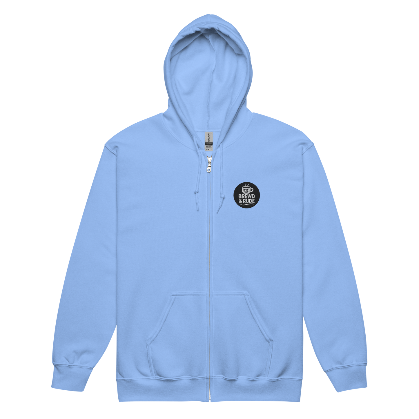 Unisex Heavy Blend zip hoodie (W&B - Sleepy: Nap Pending)